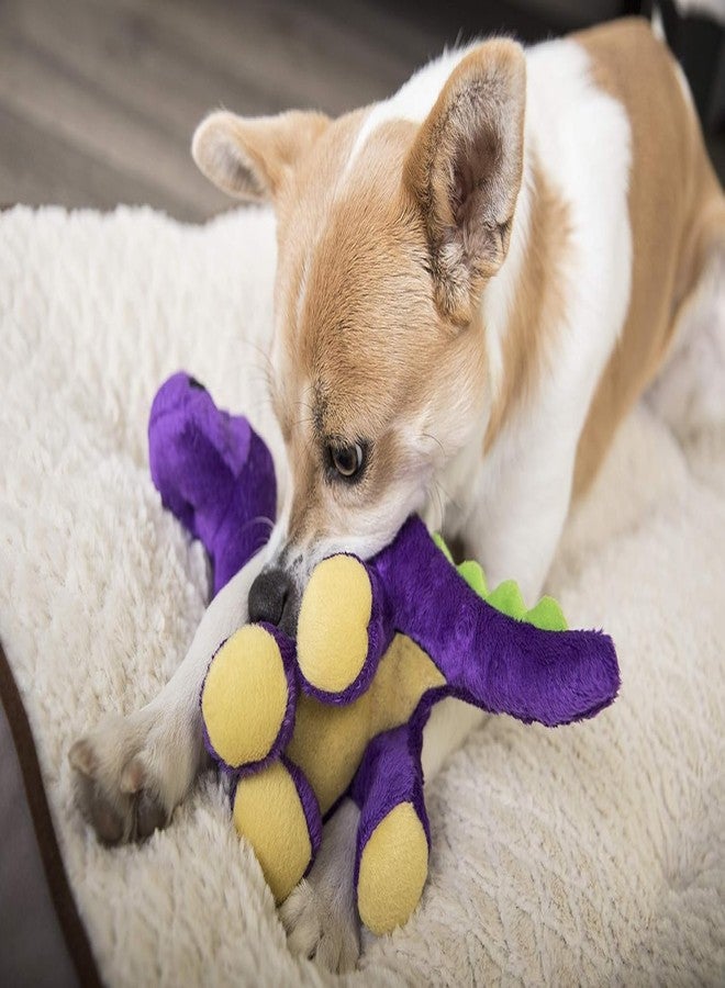 Nutra Pet The Dinos Bruto Dog Toy | Durable Plush Squeaky Toy for Dogs | Tough, Soft & Interactive Play Toy for Small & Medium Breeds - Image 5